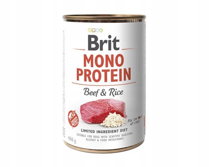 Karma mokra BRIT Mono Protein BEEF & RICE 400g