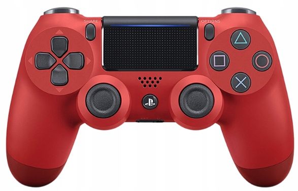 Kontroler Pad Sony PS4 Dualshock 4 czerwony V2