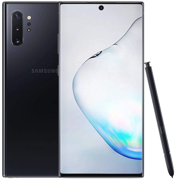 ﻿SMARTFON SAMSUNG GALAXY NOTE 10+ PLUS 12/256GB CZARNY | PLOMBA | PUDEŁKO