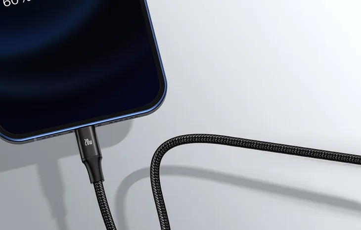 kabel-usb-3w1-baseus-rapid-series-micro-usb-lightning-usb-c-20w-1-5m-stan-nowy-marka-baseus