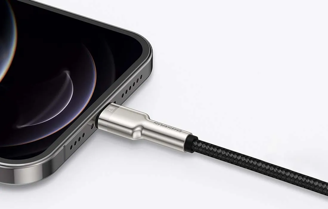 kabel-usb-do-lightning-baseus-cafule-2-4a-025m-czarny