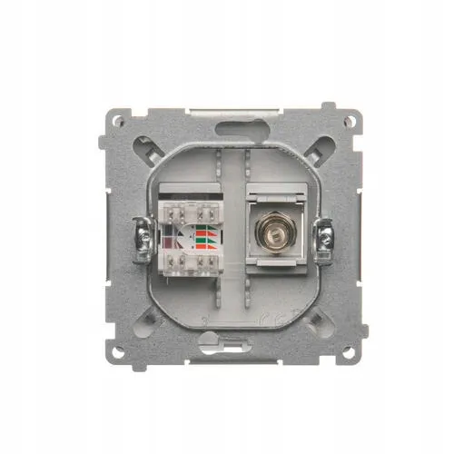 simon-basic-gniazdo-antenowe-typ-f-rj45-kat-6-sr-stan-nowy