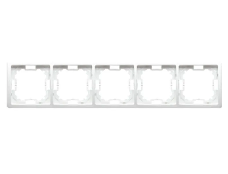 kontakt-simon-basic-modul-ramka-5-krotna-biala