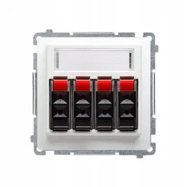 kontakt-simon-basic-gniazdo-glosnikowe-4-krotne-z-polem-opisowym-biale