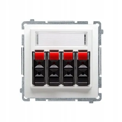 kontakt-simon-basic-gniazdo-glosnikowe-4-krotne-z-polem-opisowym-biale