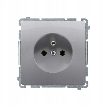 gniazdo-pojedyncze-z-u-zaciski-inox-simon-basic