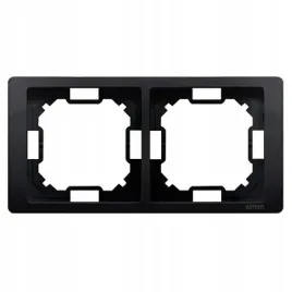 simon-basic-neos-ramka-2-krotna-grafit-mat