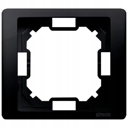 simon-basic-neos-ramka-1-krotna-grafit-mat