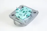 simon-basic-modul-gniazdo-podwojne-z-u-inox-uziemienie-z-uziemieniem