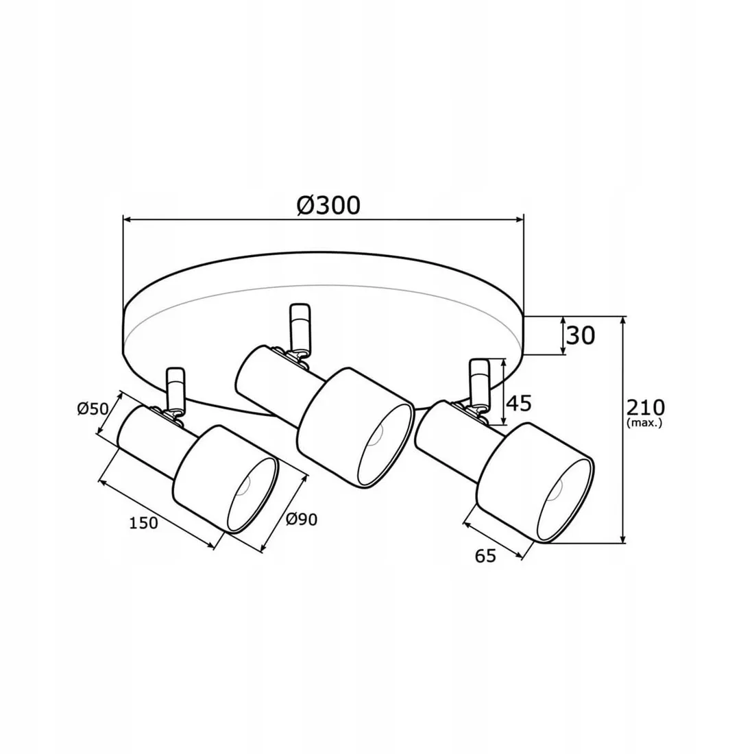 plafon-diverso-bialy-3-x-e27-prezent