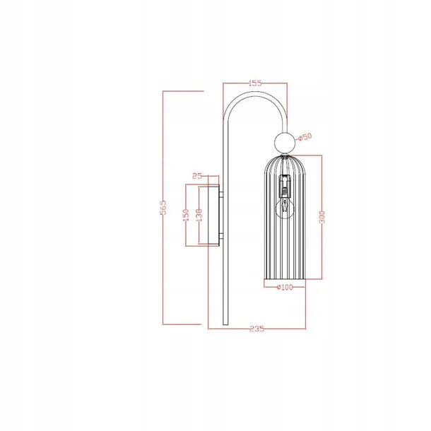 kinkiet-piega-szary-e14-light-prestige-stan-nowy