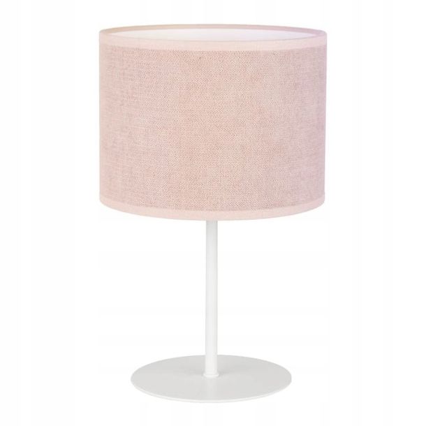 ﻿Lampa stołowa Pastelove 1 x E14 różowa-Zdjęcie-0