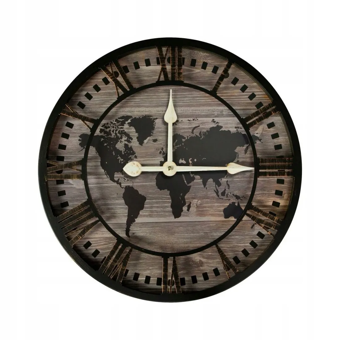 zegar-scienny-mapa-czarno-brazowy-sr-60-cm
