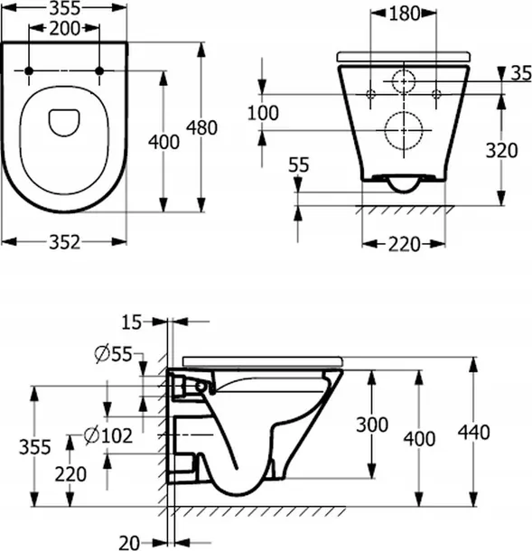 miska-wc-wiszaca-gap-round-roca-stan-nowy
