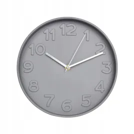 zegar-scienny-grigio-sr-25-cm-szary