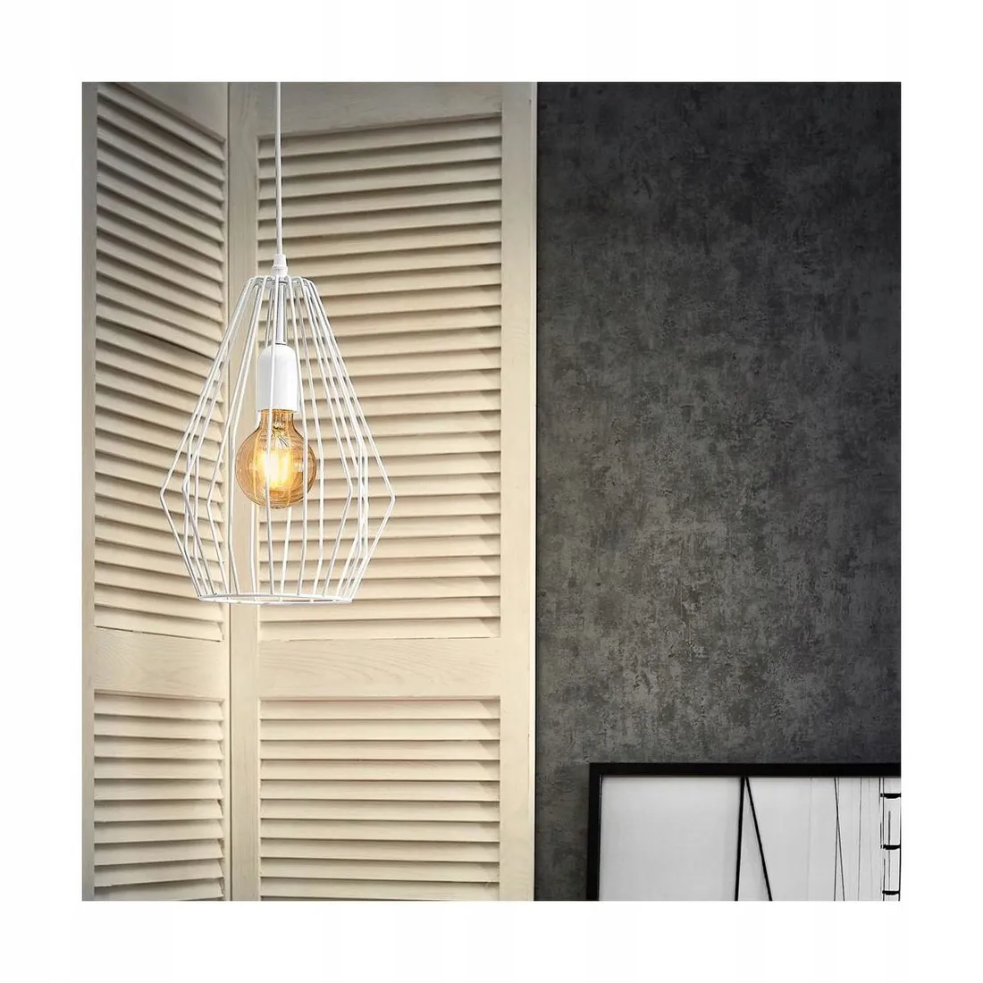 lampa-wiszaca-brylant-biala-e27-tk-lighting