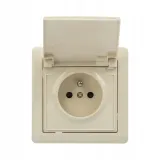 gniazdo-ip44-slim-kremowy-lexman-stan-nowy
