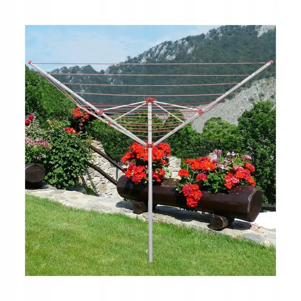 suszarka-do-ubran-garden-sepio-stan-nowy