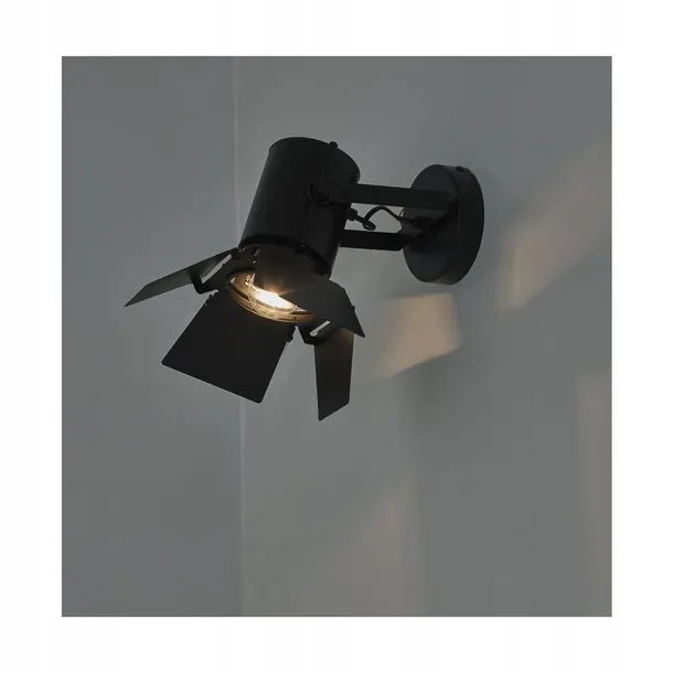 kinkiet-studio-czarny-e27-inspire-dlugosc-wysokosc-0-cm-stan-nowy