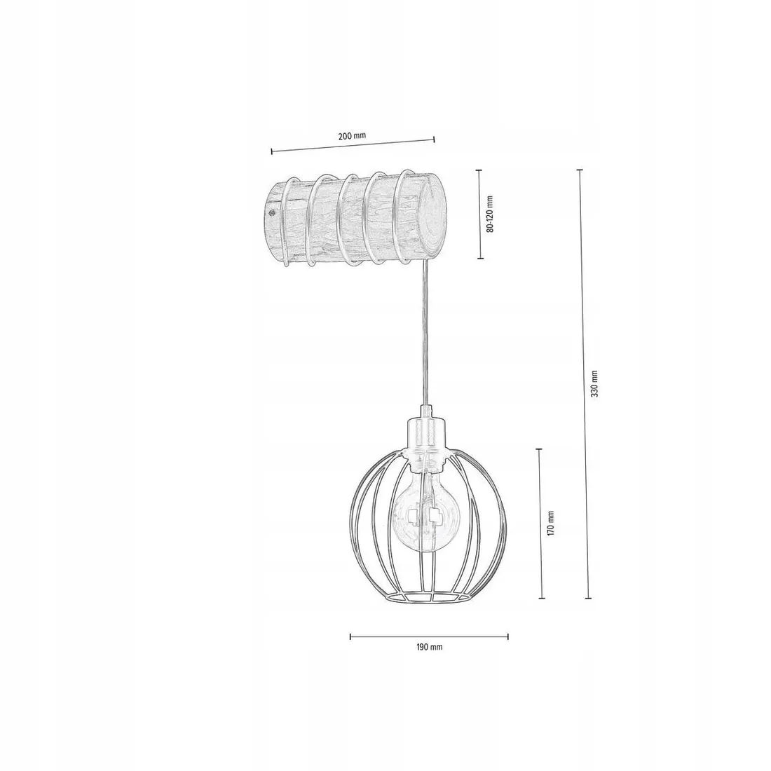 kinkiet-trabo-beris-sosnowy-e27-spot-light