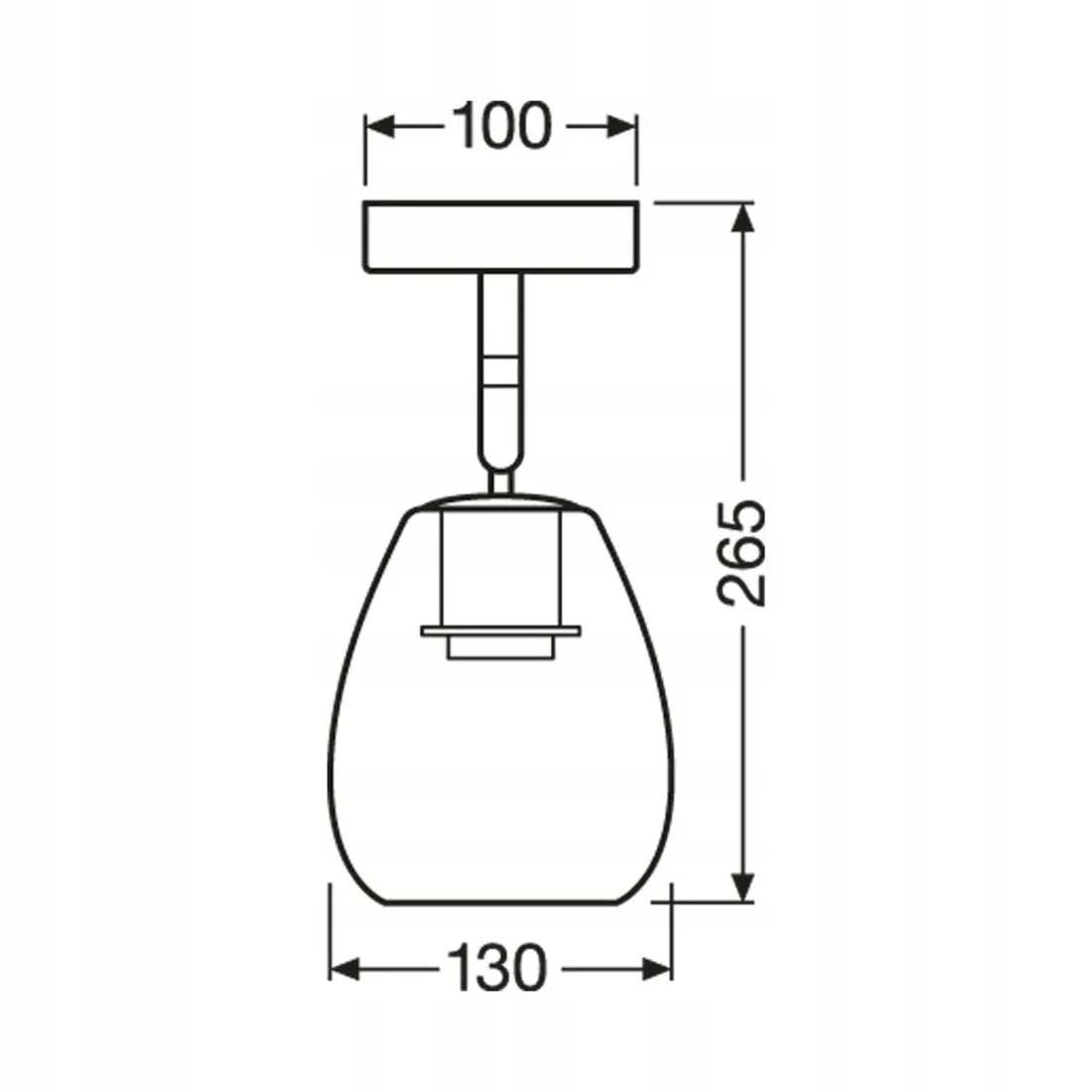 reflektorek-cone-spot-czarny-e27-ledvance