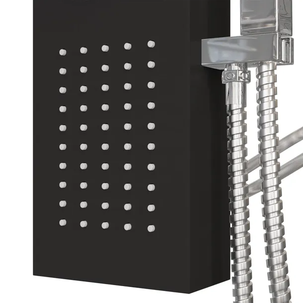 panel-prysznicowy-aluminiowy-czarny-stan-nowy