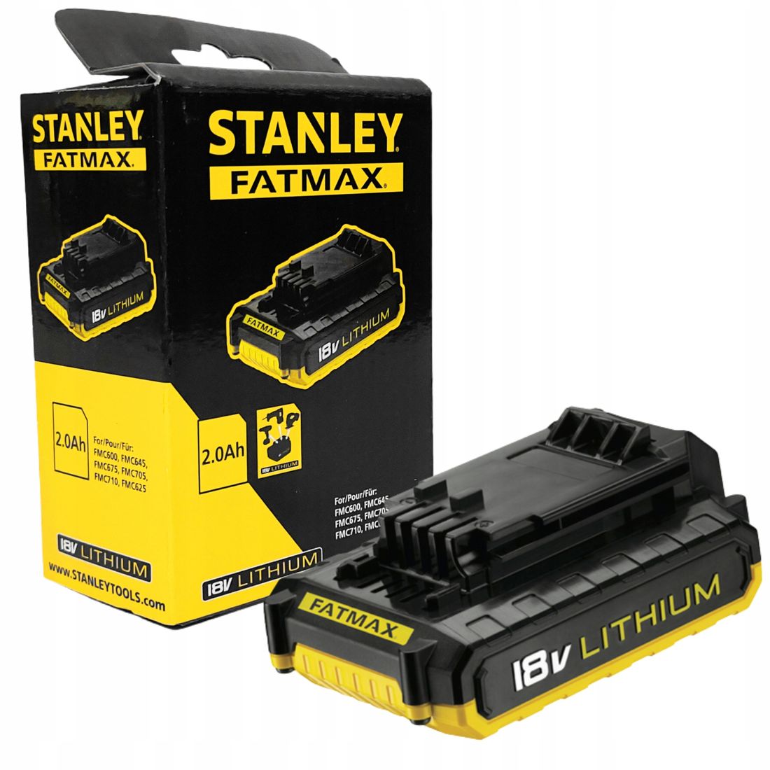 Stanley Fatmax Fmc687l Akumulator 18v 2ah Li Ion Erli Pl