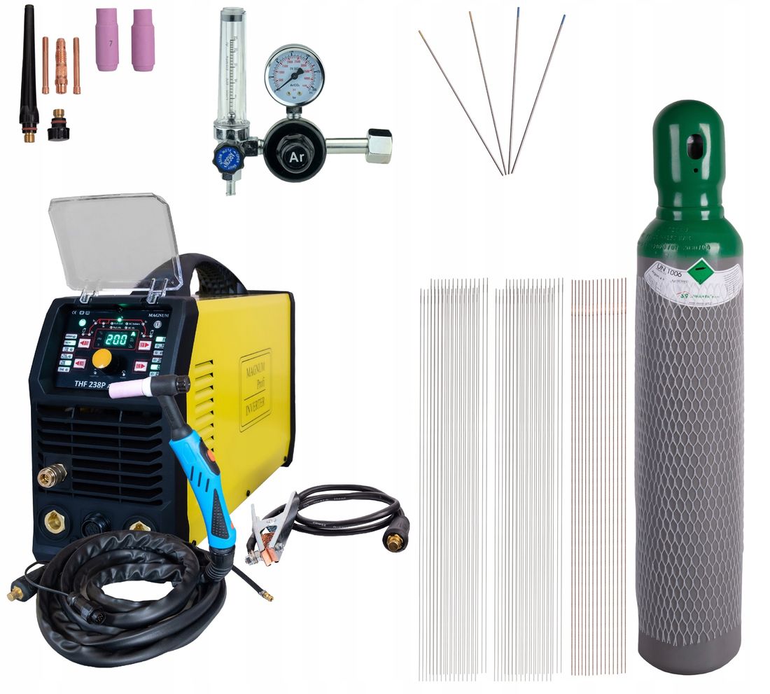 Spawarka MAGNUM THF 238P AC/DC PRO X TIG PULS ALU - ERLI.pl