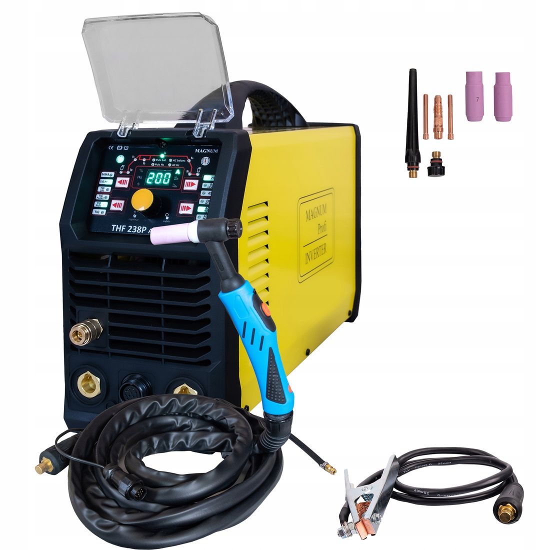 Spawarka MAGNUM THF 238P AC/DC PRO X TIG PULS ALU - ERLI.pl