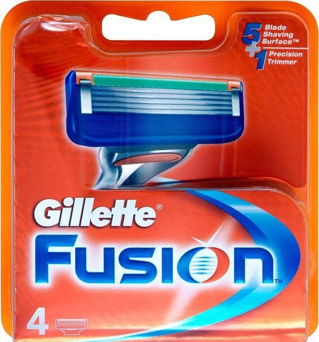 Ostrza Do Maszynek Gillette Fusion5 4 Wkłady Oryginał - ERLI.pl