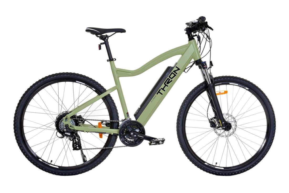 Rower elektryczny FUNBIKE THRON 21" GREEN ERLI.pl
