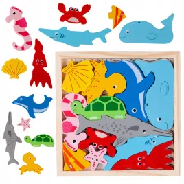 puzzle-drewniane-zwierzatka-ukladanka-dopasowywanie-montessori-dla-dzieci