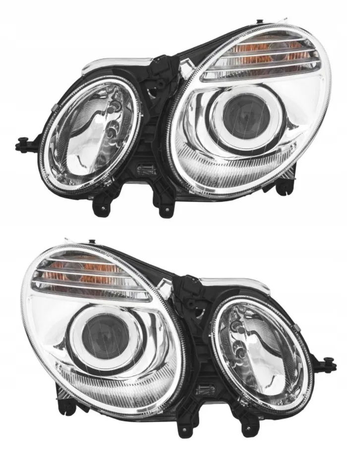 mercedes-e-klasa-w211-komplet-reflektorow-stan-nowy