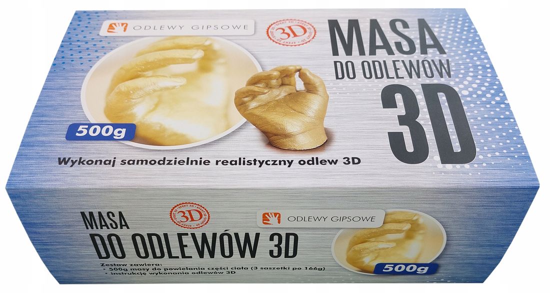 Masa Do Odlewów Jak Zrobić MASA KOPIUJĄCA DO ODLEWÓW CZĘŚCI CIAŁA 500g - ERLI.pl