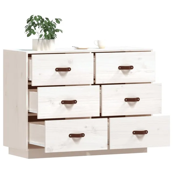 komoda-biala-100x40x75-cm-lite-drewno-sosnowe-stan-nowy
