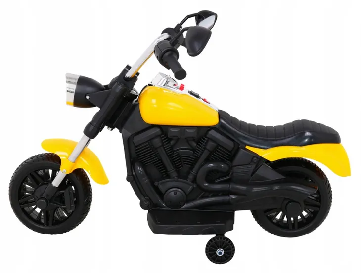 motor-na-akumulator-chopper-v-max-stan-nowy-kolor-zolty