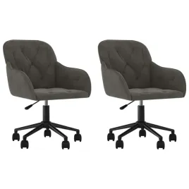 obrotowe-krzesla-stolowe-2-szt-ciemnoszare-aksamitne