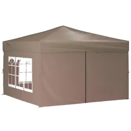 skladany-namiot-imprezowy-ze-sciankami-taupe-3x3-m