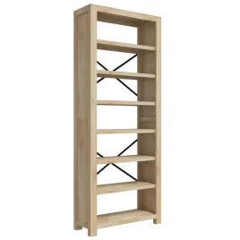 regal-z-7-polkami-80x30x200-cm-lite-drewno-akacjowe