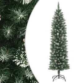 sztuczna-waska-choinka-ze-stojakiem-240-cm-pvc