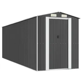 szopa-ogrodowa-antracytowa-192x606x223-cm-stal-galwanizowana
