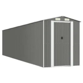 szopa-ogrodowa-jasnoszara192x855x223-cm-stal-galwanizowana