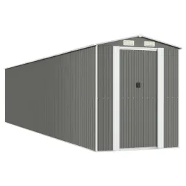 szopa-ogrodowa-jasnoszara192x938x223-cm-stal-galwanizowana
