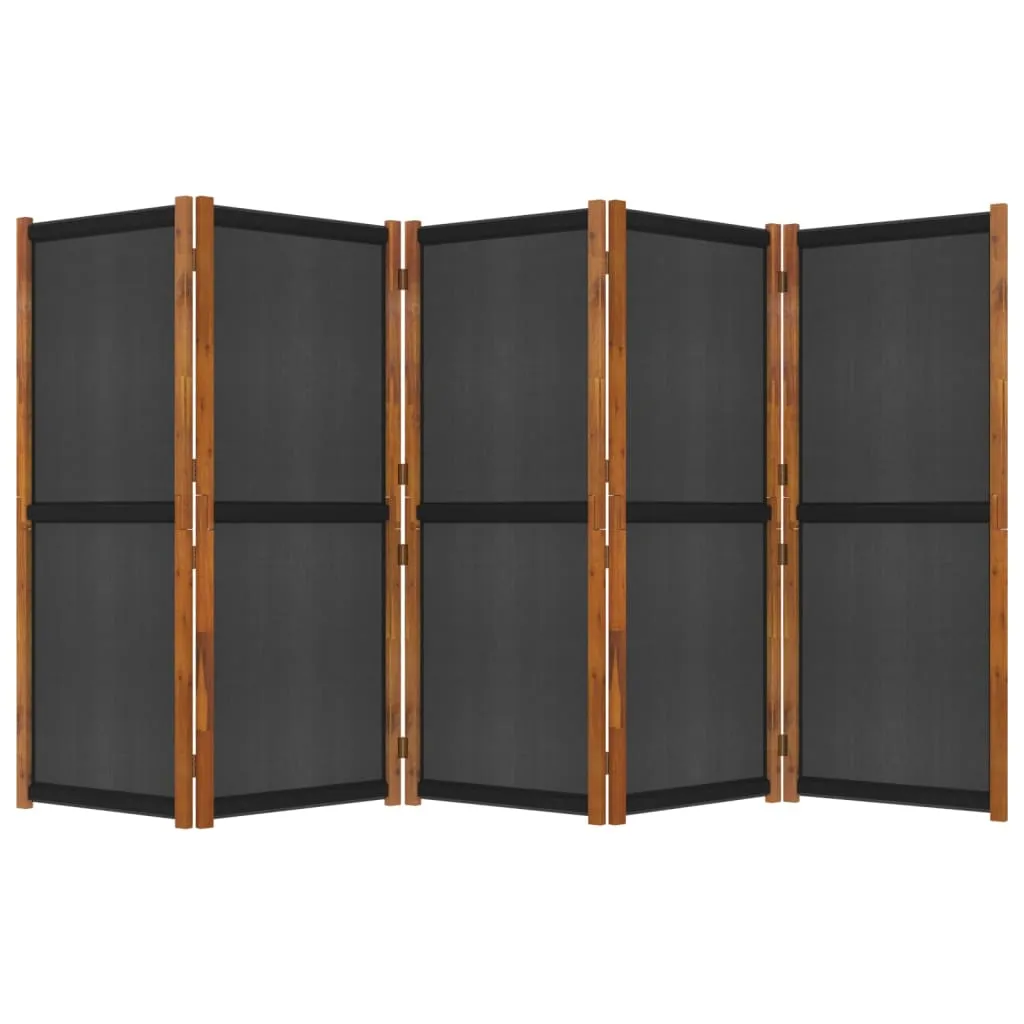 parawan-5-panelowy-czarny-350-x-180-cm-stan-nowy