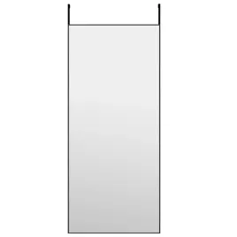 lustro-na-drzwi-czarne-40x100-cm-szklo-i-aluminium