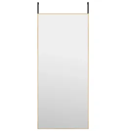 lustro-na-drzwi-zlote-40x100-cm-szklo-i-aluminium