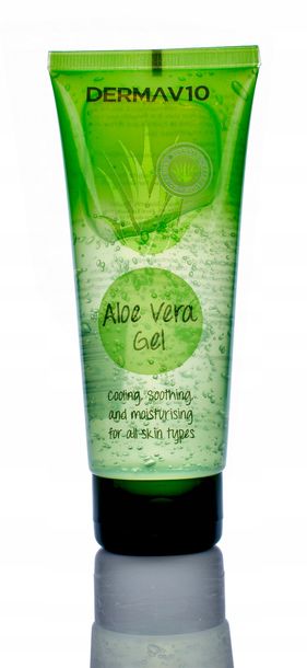 ﻿ŻEL ALOESOWY ŁAGODZĄCY PO OPALANIU ALOE VERA NA PODRAŻNIENIA DERMAV10 100ml