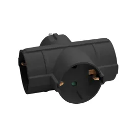 rozgaleznik-3x2p-z-schuko-czarny
