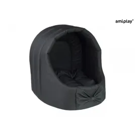 amiplay-buda-owalna-dla-psa-basic-rozmiar-s-czarna