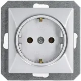 gniazdo-modul-pojedyncze-schuko-opal-srebrny